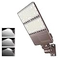 ADUB 240W LED Parking Lot Lights with Photocell, UL Listed 33600LM LED Shoebox Lights Adjustable, 5000K LED Pole Light Outdoor, IP65 Waterproof Exterior Flood Light