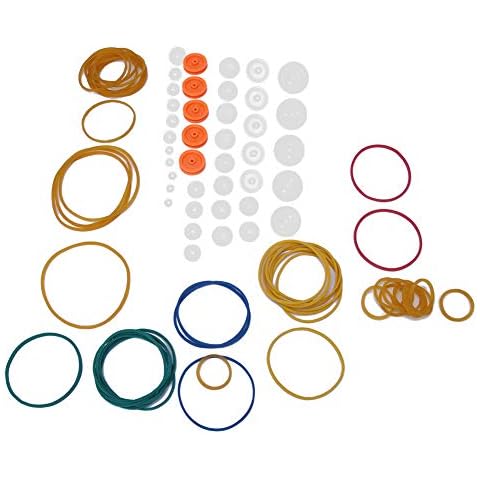 Hyuduo Transmission Belt Pulley Rubber Band Set Cover