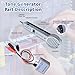 Bestechy Tone Generator Kit, 200EP High Accuracy Tone Generator and Probe Kit with Inductive Amplifier, Cable Toner Generator Detector Tester, Circuit Tracer Wire Tracer for Network Cables Collation