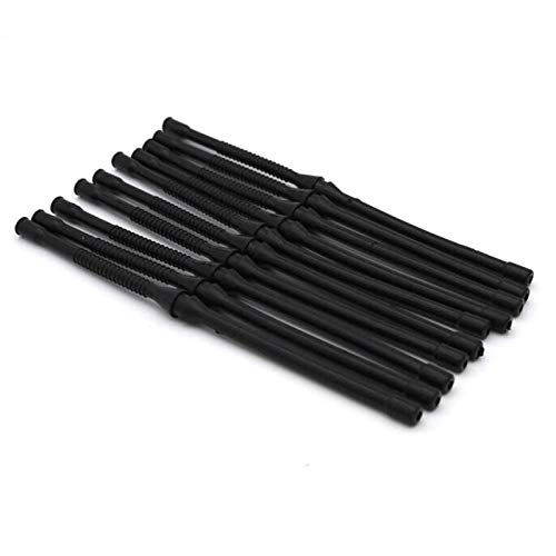10X czarna rura paliwowa do piły łańcuchowej 4500 5200 45CC 52CC 58CC -9999 plastikowe węże paliwowe części