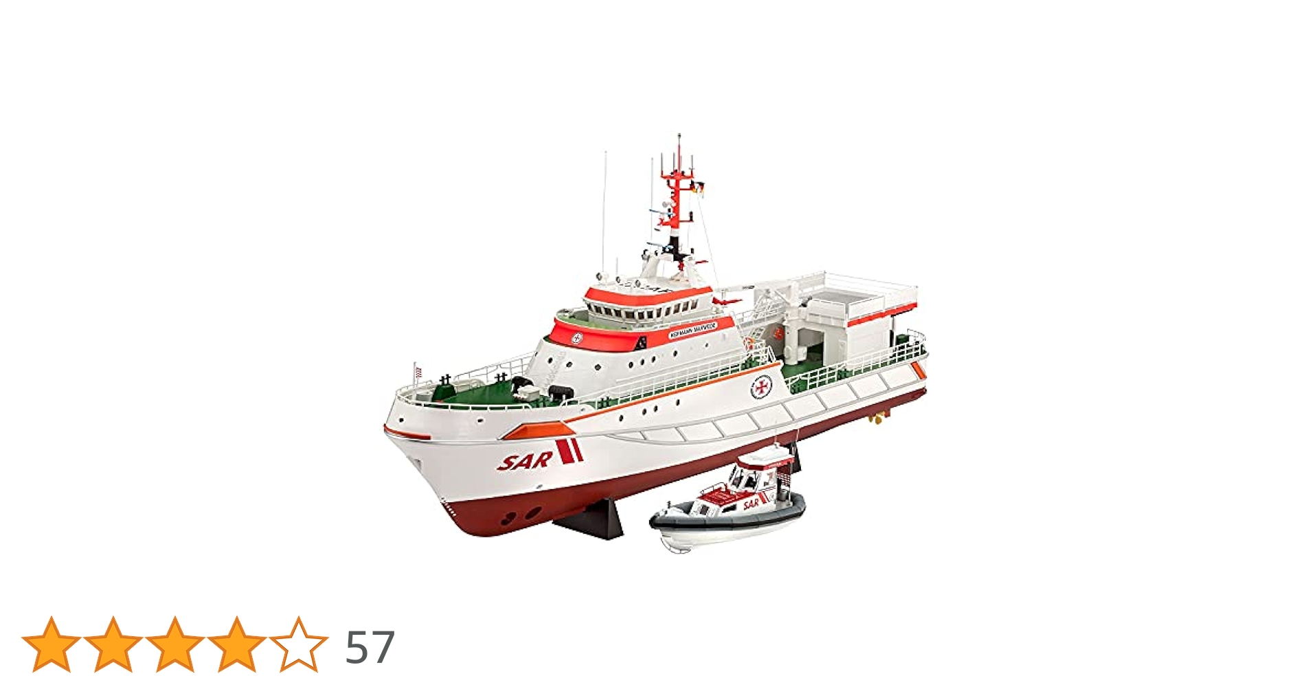 Amazon | ドイツレベル 1/72 海難救難艇 ハーマン メルベーデ