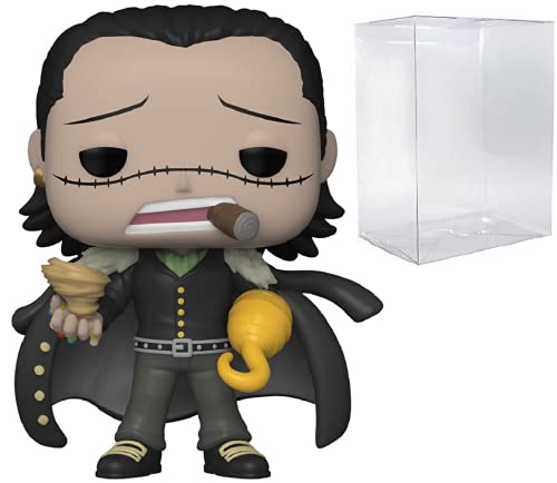 POP One Piece - Figura de vinilo de cocodrilo Funko Pop (incluye funda protectora compatible con caja pop), multicolor, 3.75 pulgadas