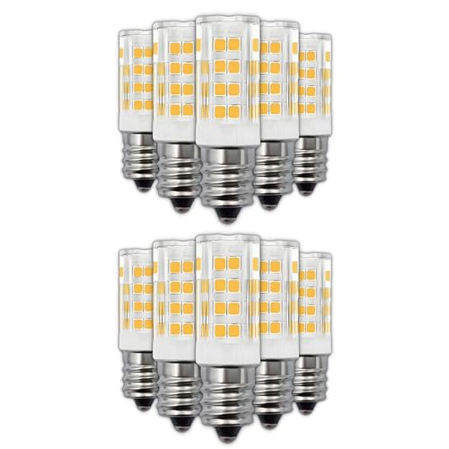 CLAR - Ampoule Hotte Aspirante et Frigo, LED 3W 230V 3000ºK, Pour Cuisine et Réfrigérateur Whirlpool (Pack de 10)