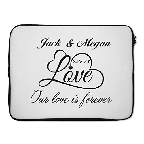 Funda para portátil de neopreno 10 pulgadas personalizada miniatura 1