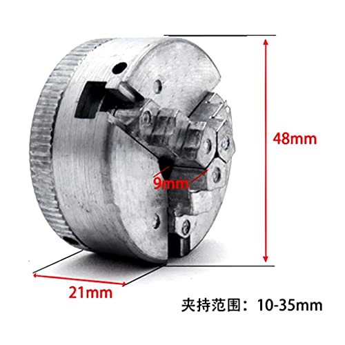 Mandrin pour perceuse électrique compact 3 mâchoires contre le glissement - 4