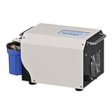 HydroMist 35 High-Pressure Misting Pump, Professional Pump with Pre-Programmed Mist Time Settings, 1000 PSI, 16-Nozzle Capacity, Splash-Resistant Mister Pump with LED Indicator, 1/3 HP, Beige