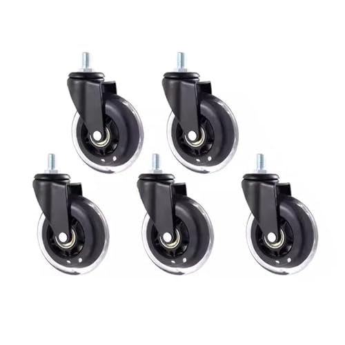 Roulette universelle M8 en PU 3 pouces pour trottinette