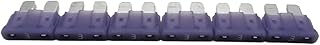 1PCS 3A car Insert Fuse Medium Size ATC Purple high Temperature Resistant Flame Retardant Nylon Rubber Shell
