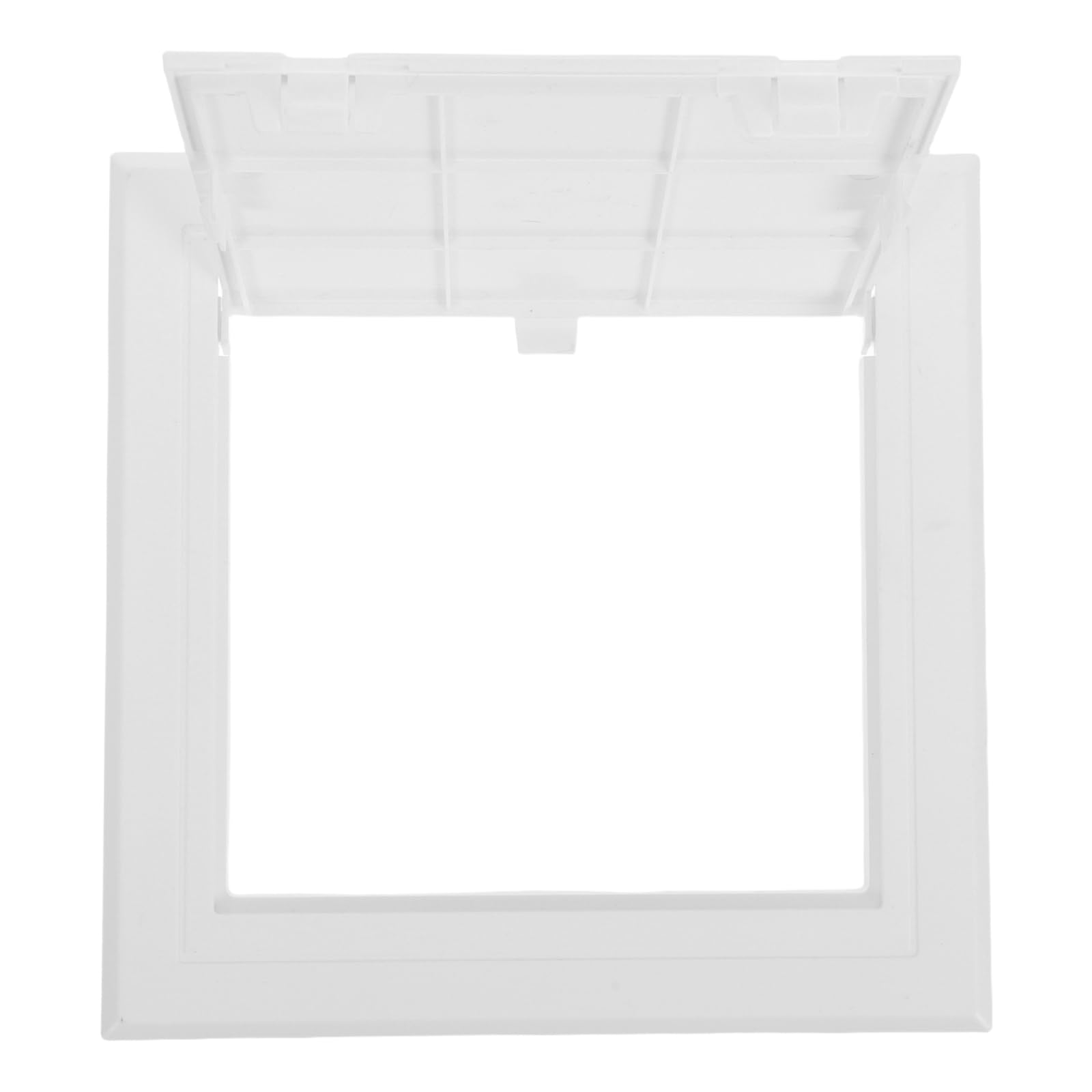 Panel de acceso para plomería que tapa imperfecciones sin usar taladro 1