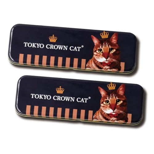TOKYO CROWN CAT 東京クラウンキャット ソリッドチョコレート2缶セット クリスマス 2025 プレゼント チョコレート チョコ 東京土産 猫 お土産 スイーツのサムネイル