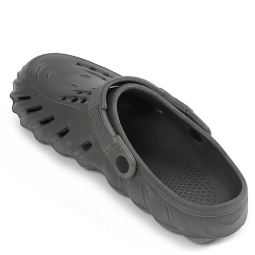 Image of Men's Classic Casual Clogs /Sandals with Adjustable Back Strap for Adult | Comfortable & Light Weight | Stylish & Anti-Skid | Waterproof & Daily Mules for Gents & Boys