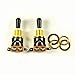 (D20) a Set of 2x 3 Way Toggle Switch Pickup Selectors Gold for Electric Guitar