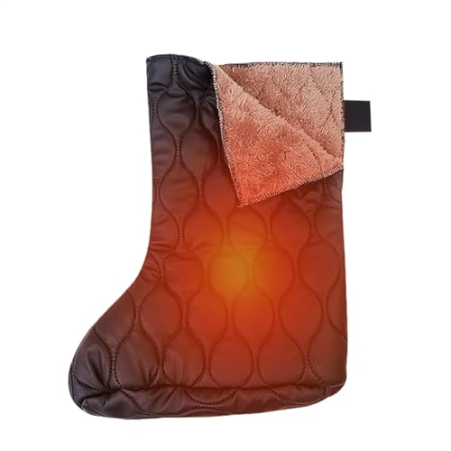 Plaza de portada de invierno fundida | Calcetín protector a prueba de viento | Cubierta espesa de manga fundida de pie, escudo multipropósito, cubierta de calcetín tibia protectora de calcetín de yeso