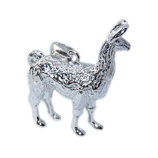 Llama-Anhänger aus 925er Sterlingsilber, 1 Stück