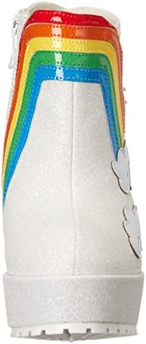 Ellie Shoes Women's 557-CHERUB Fashion Boot, White, 11 | Image 1
