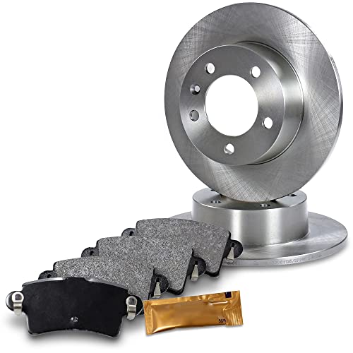 Produktbild Bestprice Satz Bremsscheiben + Bremsbeläge Hinterachse VOLL für Nissan, Opel, Renault