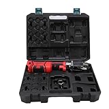 TOPINCN Kabelloser Elektrischer Hydraulischer Mutternsprenger, 60 KN Cracker Force Kopf aus Chrom Molybdän legiertem Stahl für Stahldrahtseile, Weicheisenstangen Bewehrungskabel