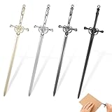 THQAE 4 Pezzi Tagliacarta, Grevosea Aprilettere, Tagliacarte Da Scrivania, Elegante Taglia...