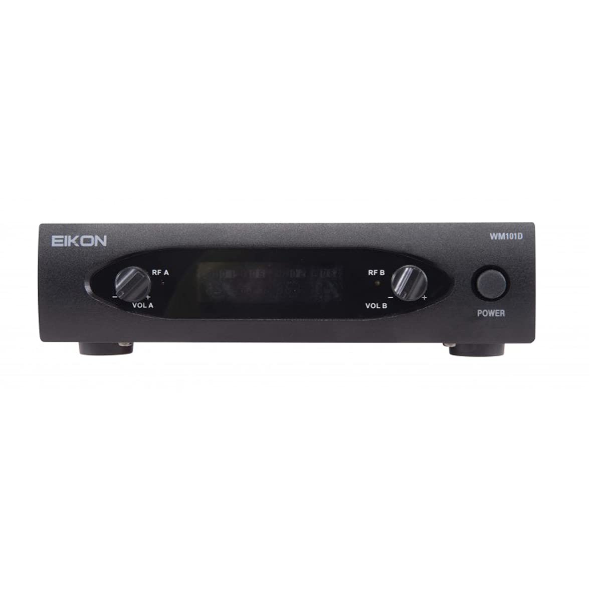 PROEL EIKON WM101DMV2 - Doppio Radiomicrofono UHF Doppio Palmare a due canali con uscite indipendenti (i microfoni funzionano contemporaneamente), Nero