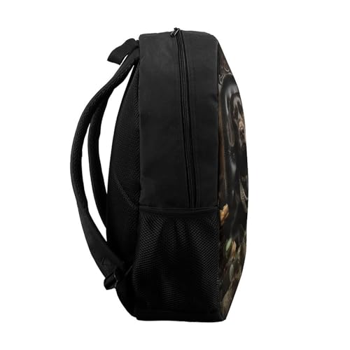 LMYmoney Rucksack mit Hundemotiv, Schultasche, Rucksack für Mädchen und Jungen, große Kapazität, Kinderrucksack, leichte Schultaschen für Kinder, Studenten, 43,2 cm