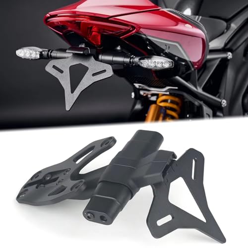 Support plaque immatriculation Triumph Speed Triple 1200RR pour balade - 4