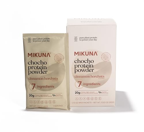 Image of Mikuna, Protein Chocho Powder Cinnamon Horchata 8 Count, 1.62 Ounce