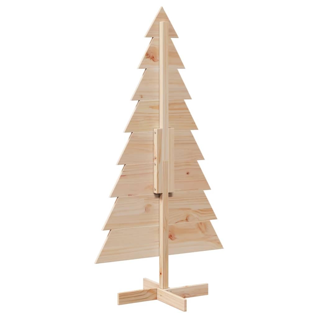 Árbol de Navidad de Madera de Adorno Madera Maciza Pino 150 cm, Christmas Tree Decorations, Abeto Artificial árbol, Arbol De Navidad - 858192