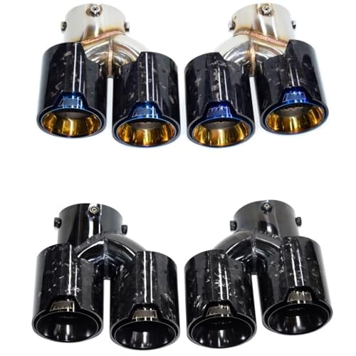 Boquilla de escape de acero para BMW G20 G42 acabado M 2