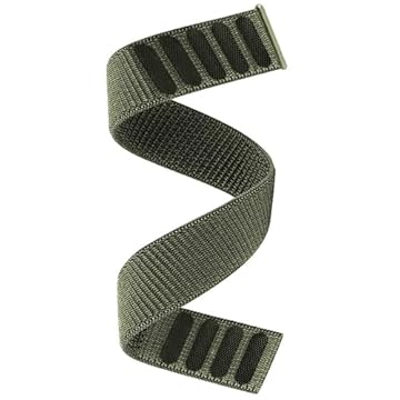 AHXLL Pulseira de relógio compatível com Fenix 8 de 43 mm/Fenix 7S/ Fenix 6S/ 6S Pro/Fenix 5S/Instinct 2S/Garmin epix Pro de 42 mm, pulseira esportiva de nylon de 20 mm para Garmin Fenix 5S Plus