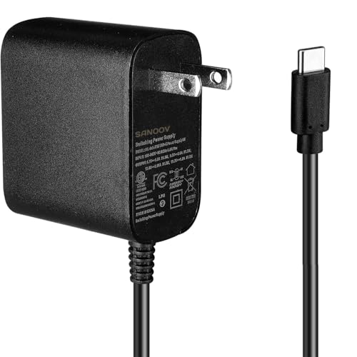 SANOOV 27W GaN PD USB-C Power Supply for Raspberry Pi 5 5.1V 5A PD USB-C Pi 5 Power Adapter for Raspberry Pi 5 16GB/8GB/4GB/2GB