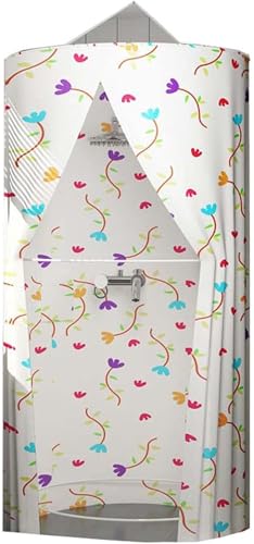 jiele Cabina Ajustable Ducha De Cabina Baño para Acampar Carpa De Ducha Emergente para Viajes De Campamento, Cambie Y Ducha 100 X 200 CM,B [Clase de eficiencia energética A]