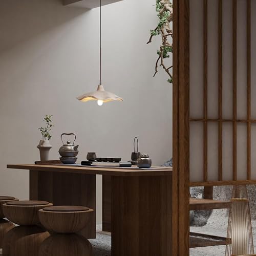 Suspension E27 ciment lustre rétro pour salle à manger
