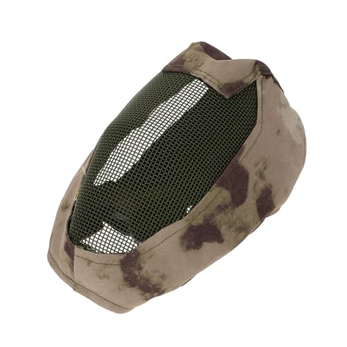 Happyyami Comfortable Fencing Accessory Breathable Game Mask Full Face for Outdoor Activities