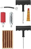 KIT RIPARAZIONE E GONFIAGGIO TUBELESS MOTO SCOOTER confezione blister