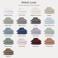 California Design Den Luxury 800 Thread Count Queen Sheets Set,Bright White — image 7