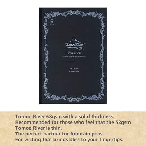 Carnet Tomoe River FP Sakae SR-B5NB-LM papier blanc 68g - 3