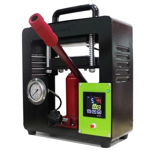 Prensa térmica hidráulica portátil 10 toneladas 600 W