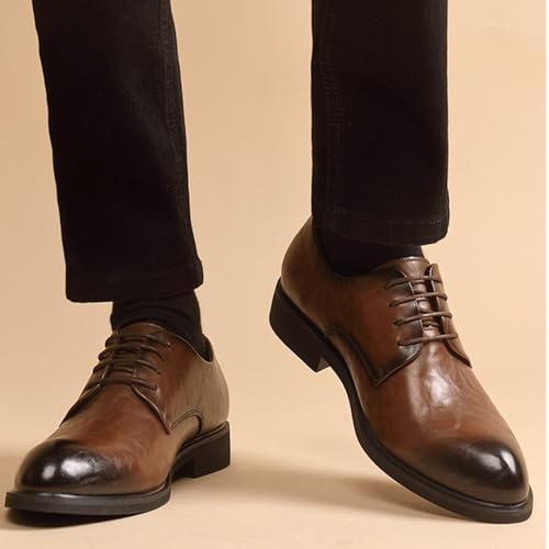 Men's Dress Shoes Oxfords Slip On Shoes Business Casual Formal Shoes Office Work Low Top Dress Shoes Breathable Comfortable Casual Shoes4