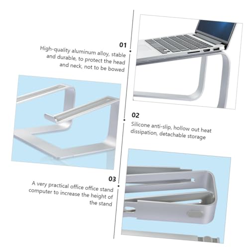 Soporte para laptop de aleación de aluminio TEHAUX miniatura 3