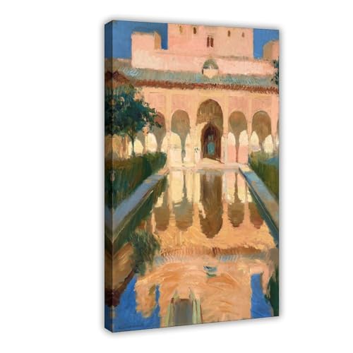Toile Joaquín Sorolla Hall of the Ambassador pour décorer un salon lumineux ou un bureau