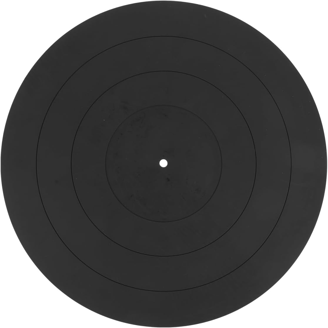 OSALADI Silicone Record Mat 11 Inch Turntable Slipmat Anti-Slip Vinyl Disc Protective Pad for Vinyl Record Players Durable Slipmat for Dj Equipment