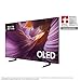 Samsung OLED 4K S85F 55 Zoll (138 cm) UHD Fernseher, NQ4 AI Gen2 Prozessor,4K Upscaling, OLED HDR, Farben Pantone validiert, Dolby Atmos, Gaming-Hub, Knox Security, Samsung Vision AI Smart TV