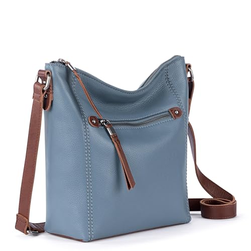 Image of The Sak Ashland Crossbody Purse - Women's Leather Handbag For Everyday & Travel - Cross Body With Adjustable Shoulder Strap