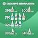 Sensifine Insulin Pen Needles 32g 4mm Ultra Fine, Insulin Needles for Injections, Compatible with Most Insulin Pens, 100 pcs/Box(5/32”)