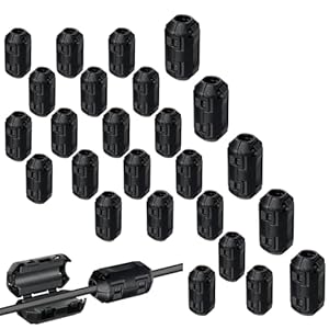 VEPEPE 25 Stück Ferritkerne Klappferrit Clip