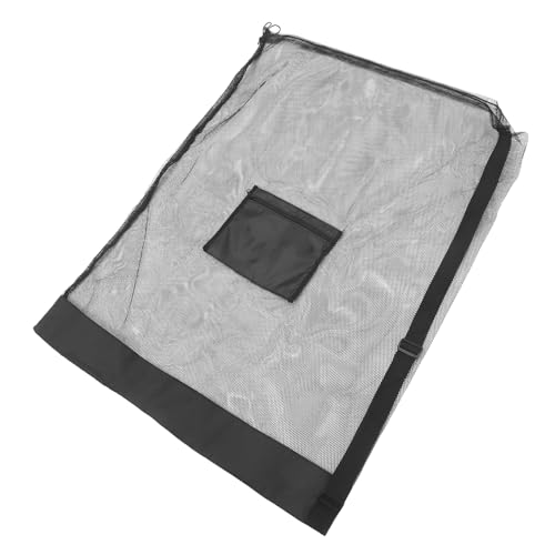 Hemoton Large Capacity Drawstring Mesh Sports Ball Bag Strap for Soccer Basketball Volleyball Durable Net Design for Training and Recreation