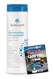 SpaGuard® Brominating Concentrate 2lb Granular Hot Tub Bromine Sanitizer with LeisureQuip Digital Spa Care Ebook (2lb)