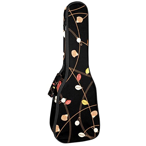 Bolsa De Ukelele Cáscara Fundas Para Ukelele 23 Pulgadas Para Soprano Tenor Concierto 10 Mm De Grosor Cover