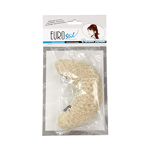 Eurostil relleno moño grande alargado rubio