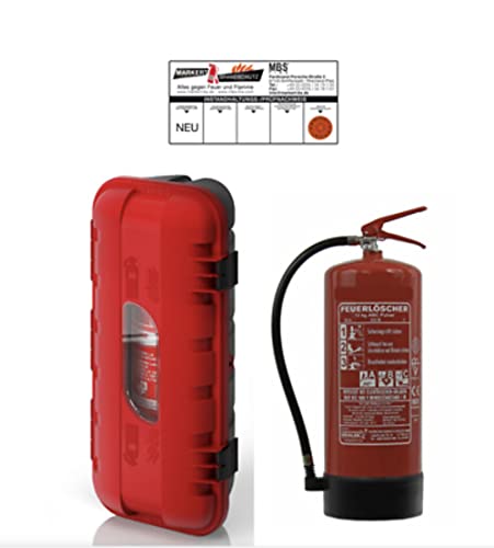 Mbs Fire 82500 Feuerlöscher Box 6kg ABC